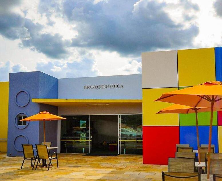 L'Acqua Diroma - Oficial - Piscinas 24 Horas Caldas Novas Dış mekan fotoğraf